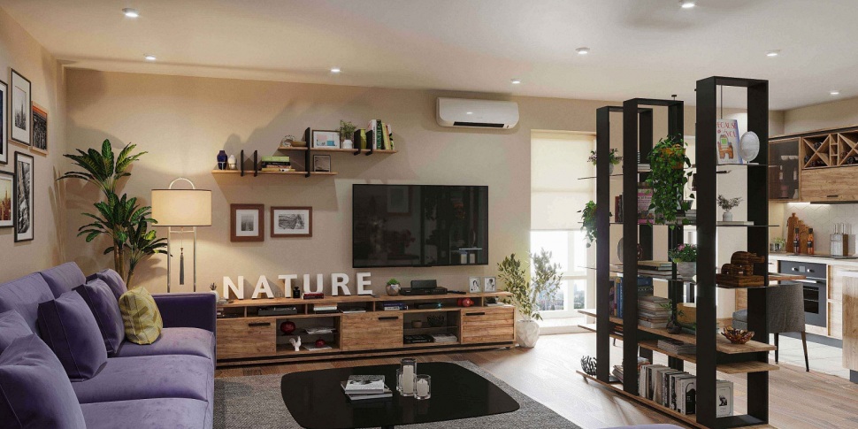 Тумба под телевизор NATURE 3 Глазов-мебель