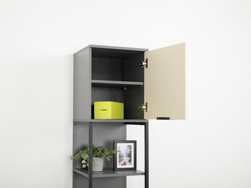 Марвэл Стеллаж 16.426 Темно-серый / Плэйн