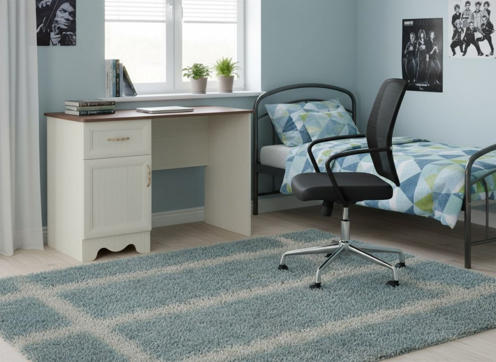 Латте 51-01 Стол письменный Бодега Светлый / Орех Донской