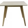 Стол обеденный Олсон Мини 90 (Слоновая кость/натуральный)