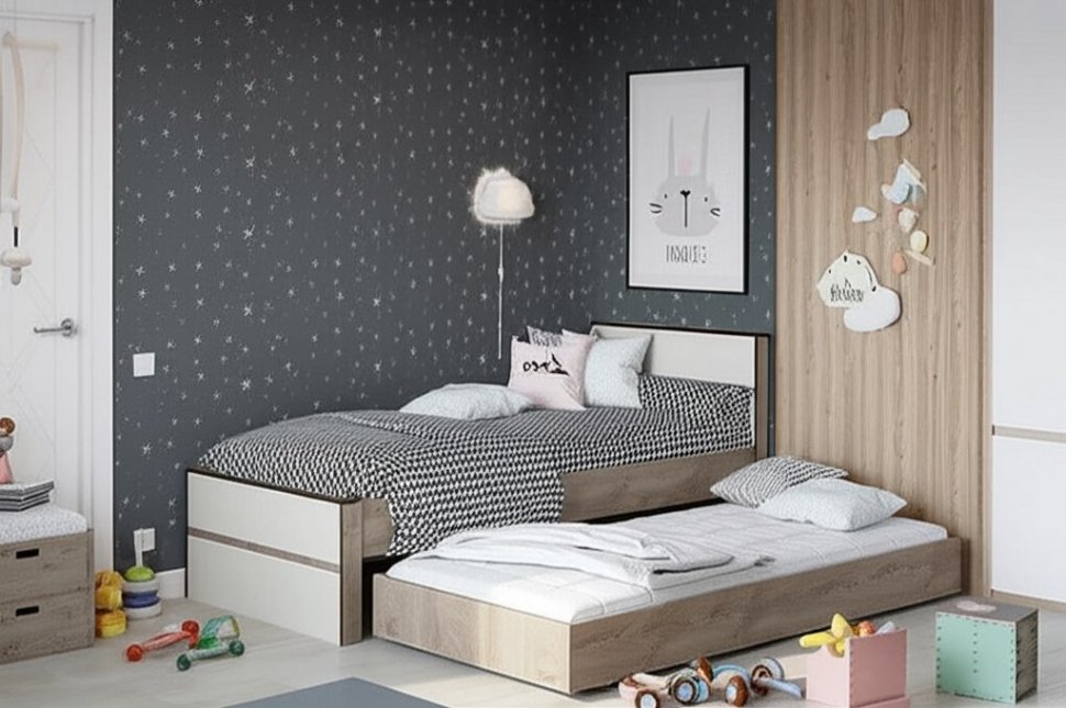 Ящик для кровати 90х194 Акита (Арника)