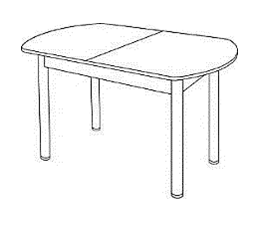 Стол раздвижной Евро (Ясень Шимо Светлый) ФОРТ