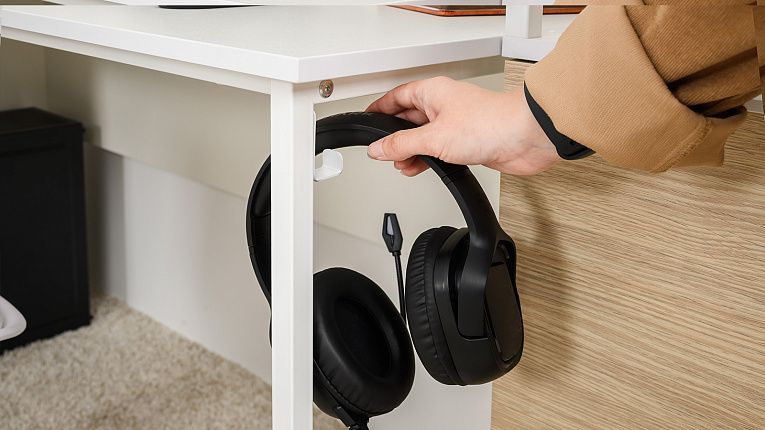 Марвэл Стол 12.112 Белый PE шагрень