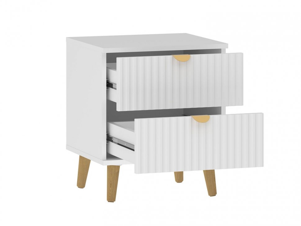 Спальня Дакота Белый / Меренга