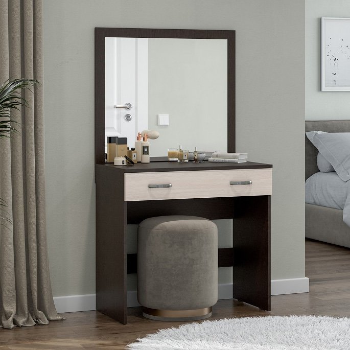 Стол туалетный Ронда СТ-01 (Интерьер Центр) Венге / Дуб белфорд