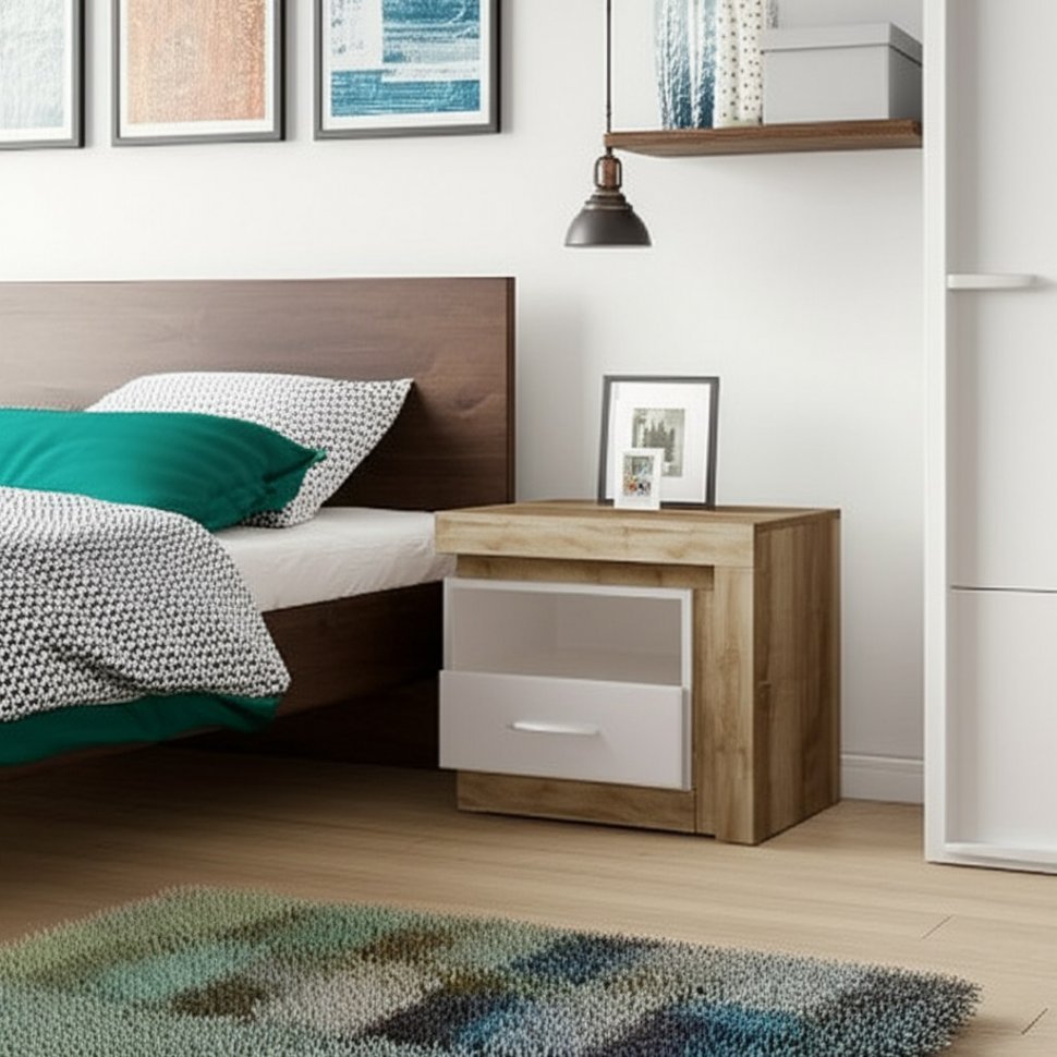 Тумба прикроватная Люмен (Ижмебель) 19