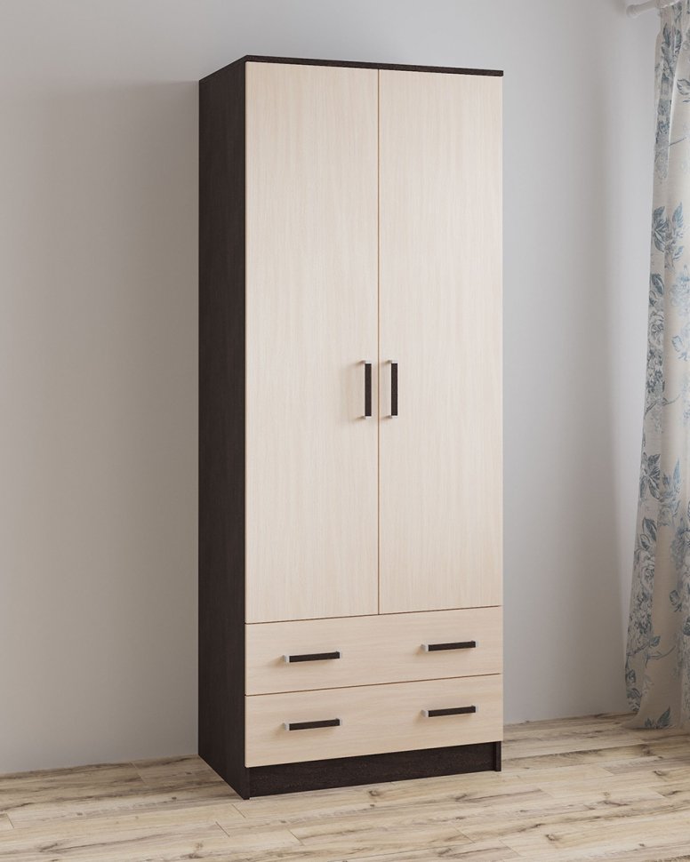 Шкаф двухдверный Лагуна 0.8 (без зеркала) ТЭКС