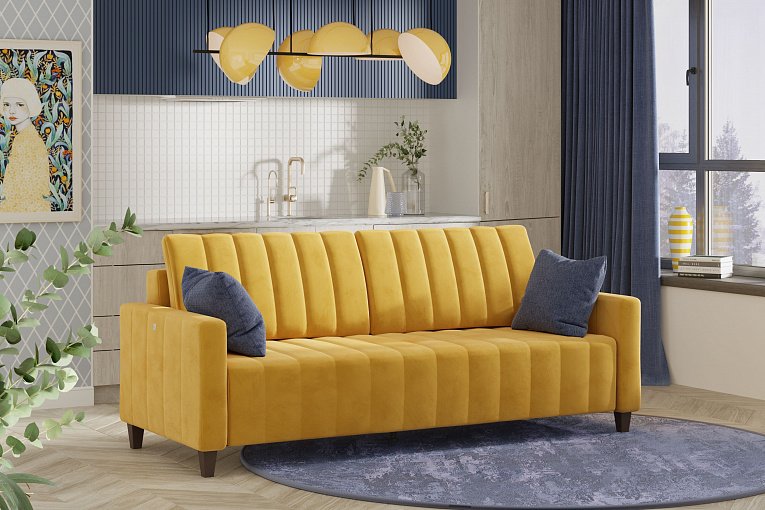 Диван-кровать Марк Модель 054 Ультра мустарт