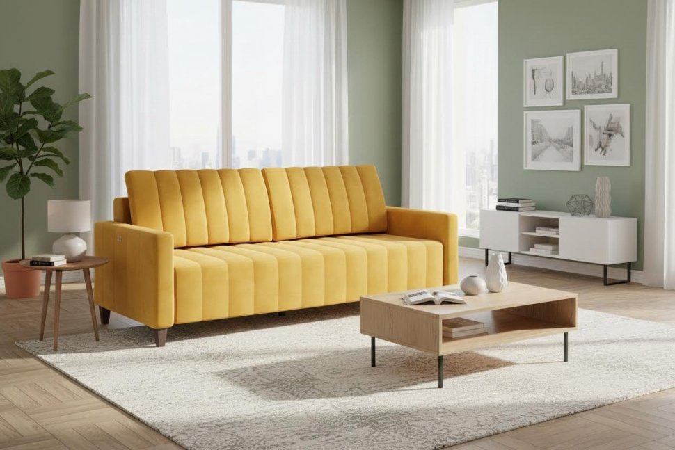 Диван-кровать Марк Модель 054 Ультра мустарт