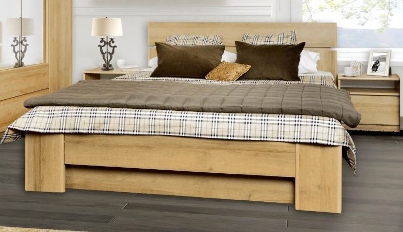 Кровать 120х200 Шервуд Ш3б с основанием (Заречье)