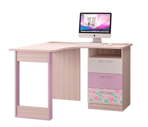 Стол письменный угловой Адель MLK