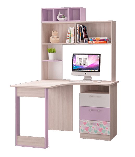 Стол письменный угловой Адель MLK