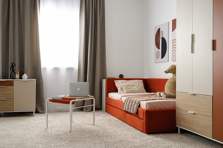 Марвэл Стол журнальный 12.122 Плэйн / Белый