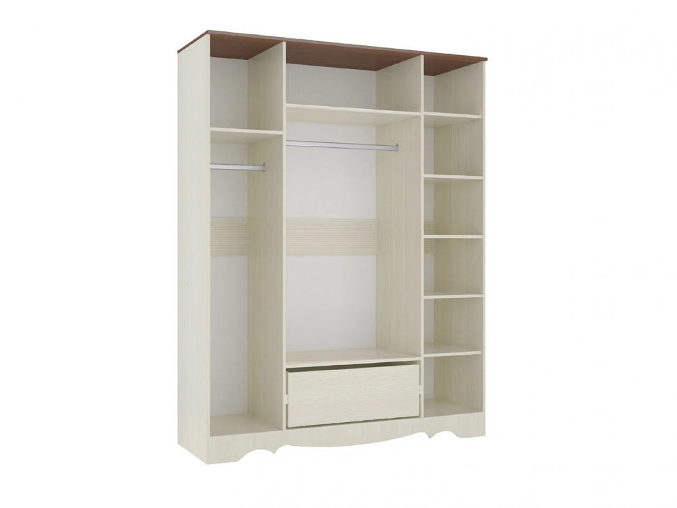 Латте 4 Шкаф четырехдверный Бодега Светлый / Орех Донской