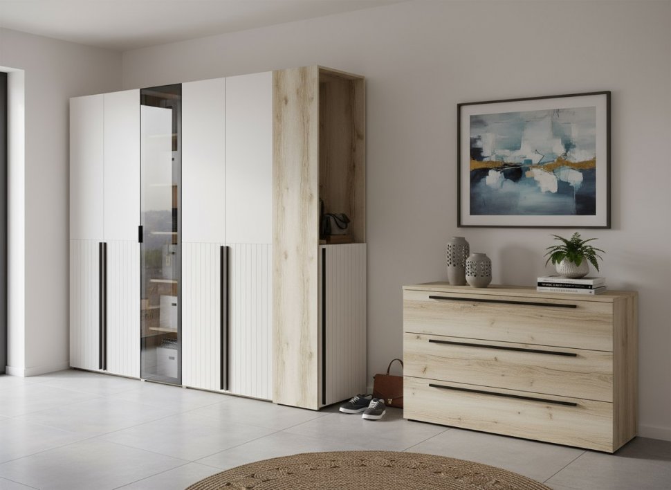 Прихожая Арден 3 Дуб Делано / Сантьяго софт