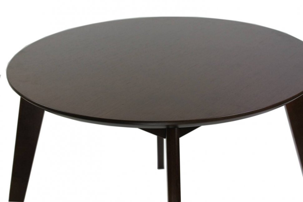 Стол обеденный круглый Олсон Мини 90 (Грецкий орех)