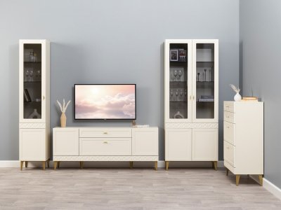 Гостиная Марион-1 Слоновая кость