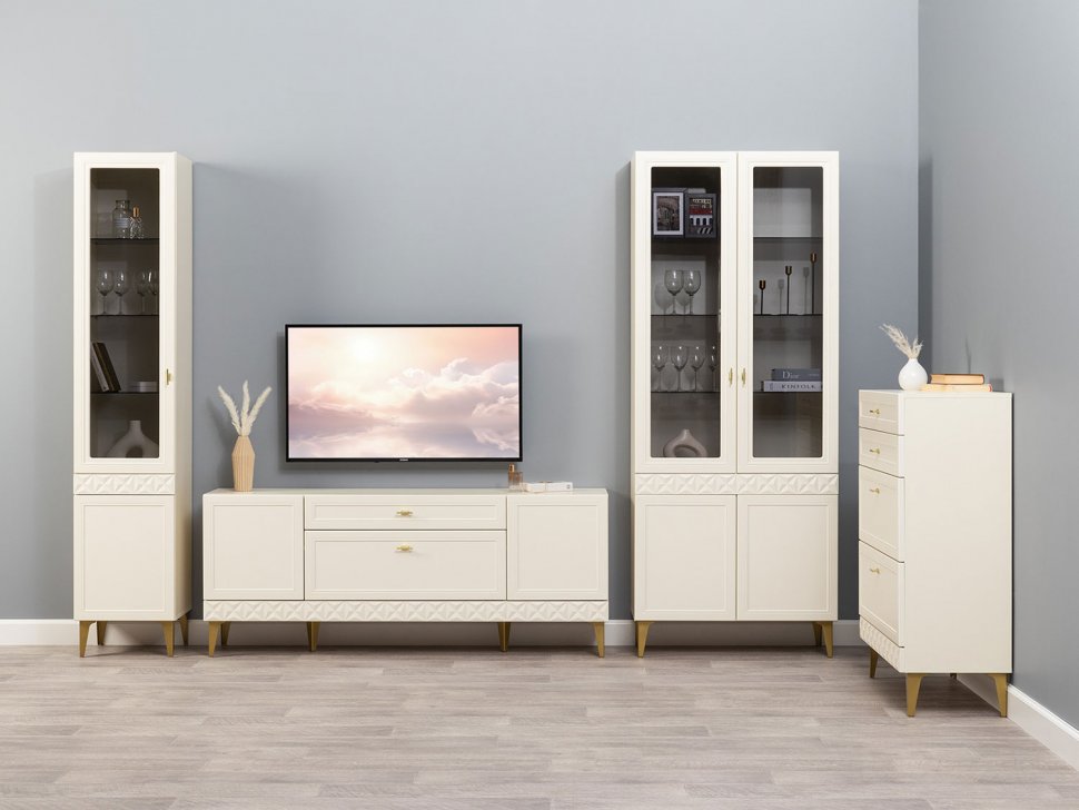 Гостиная Марион-1 Слоновая кость