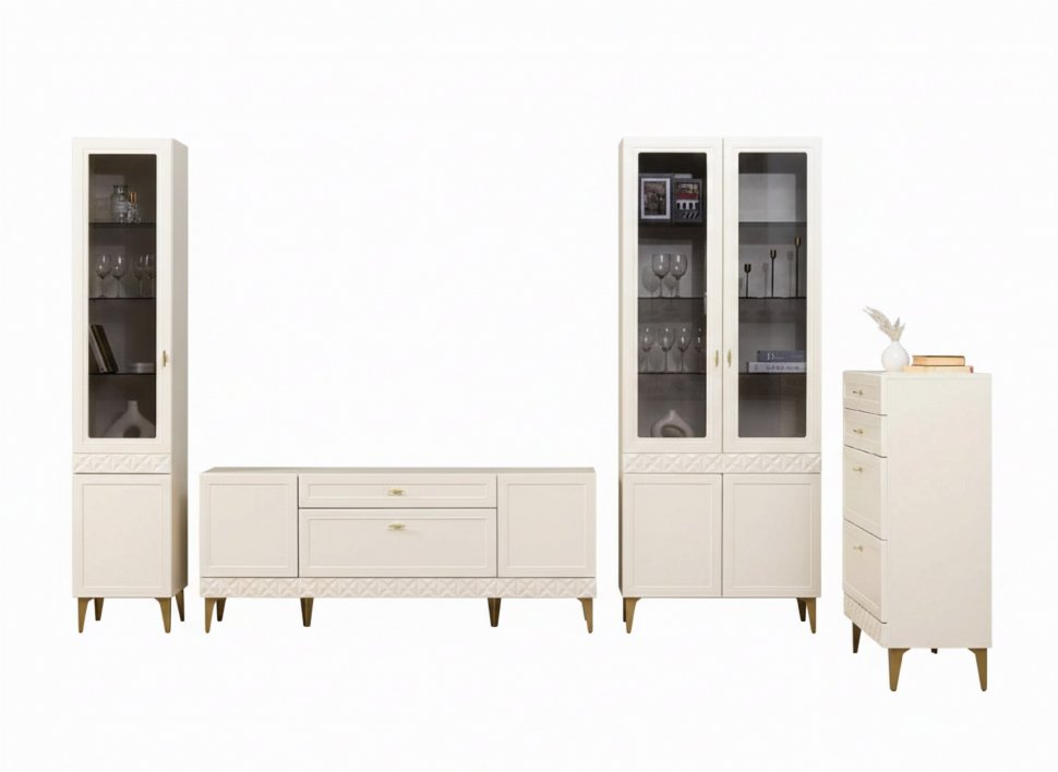 Гостиная Марион-1 Слоновая кость