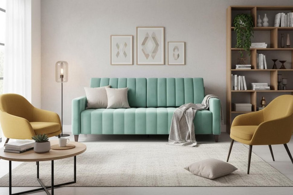 Диван-кровать Марк Модель 054 Ультра минт