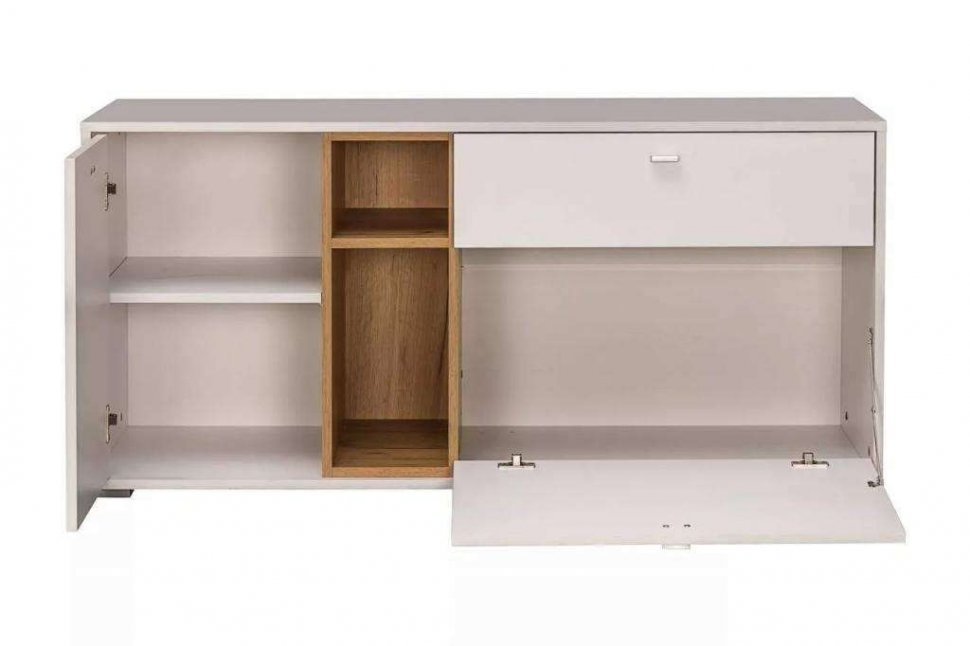 Гостиная Бэль комплектация 2 Дуб золотой / Белый