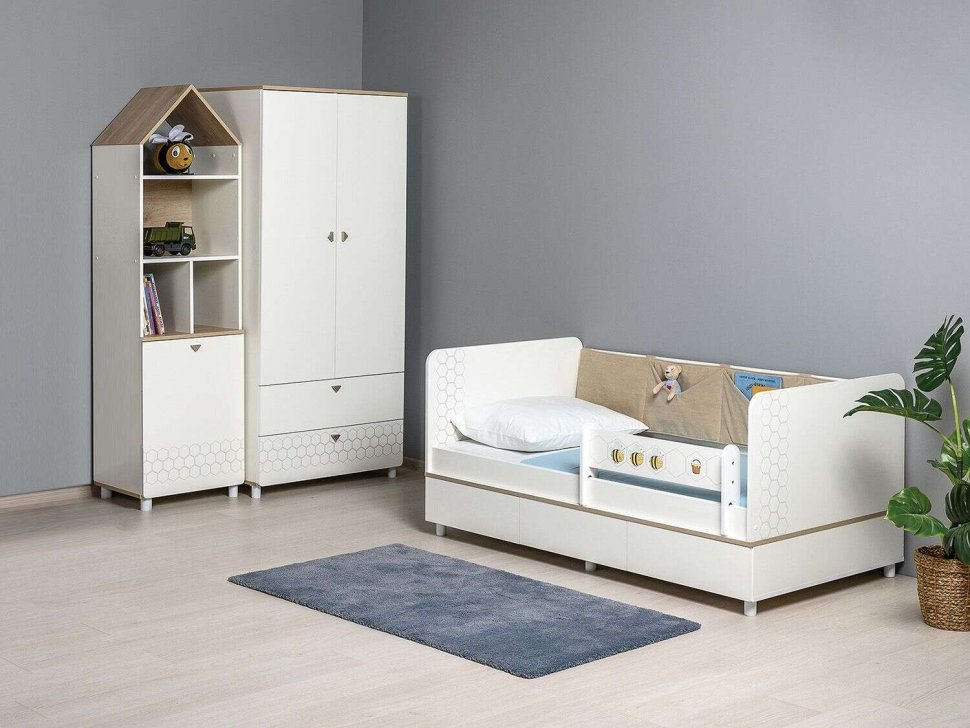 Детская Эйп 3 Белый/Дуб белый