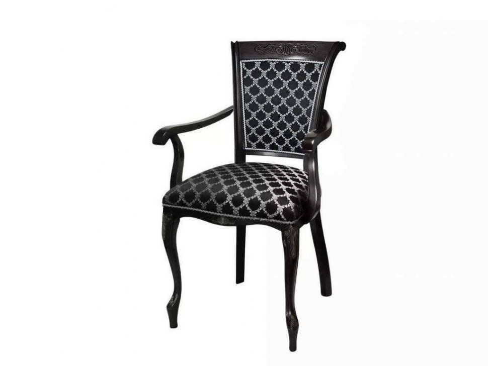 Кресло С-19 черный/вндрис черный