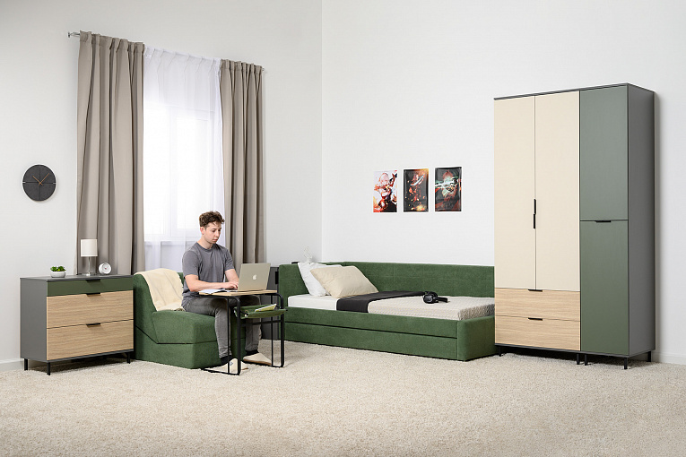 Марвэл Стол журнальный 12.122 Плэйн / Черный