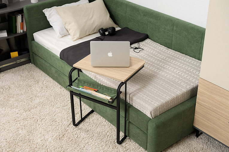 Марвэл Стол журнальный 12.122 Плэйн / Черный