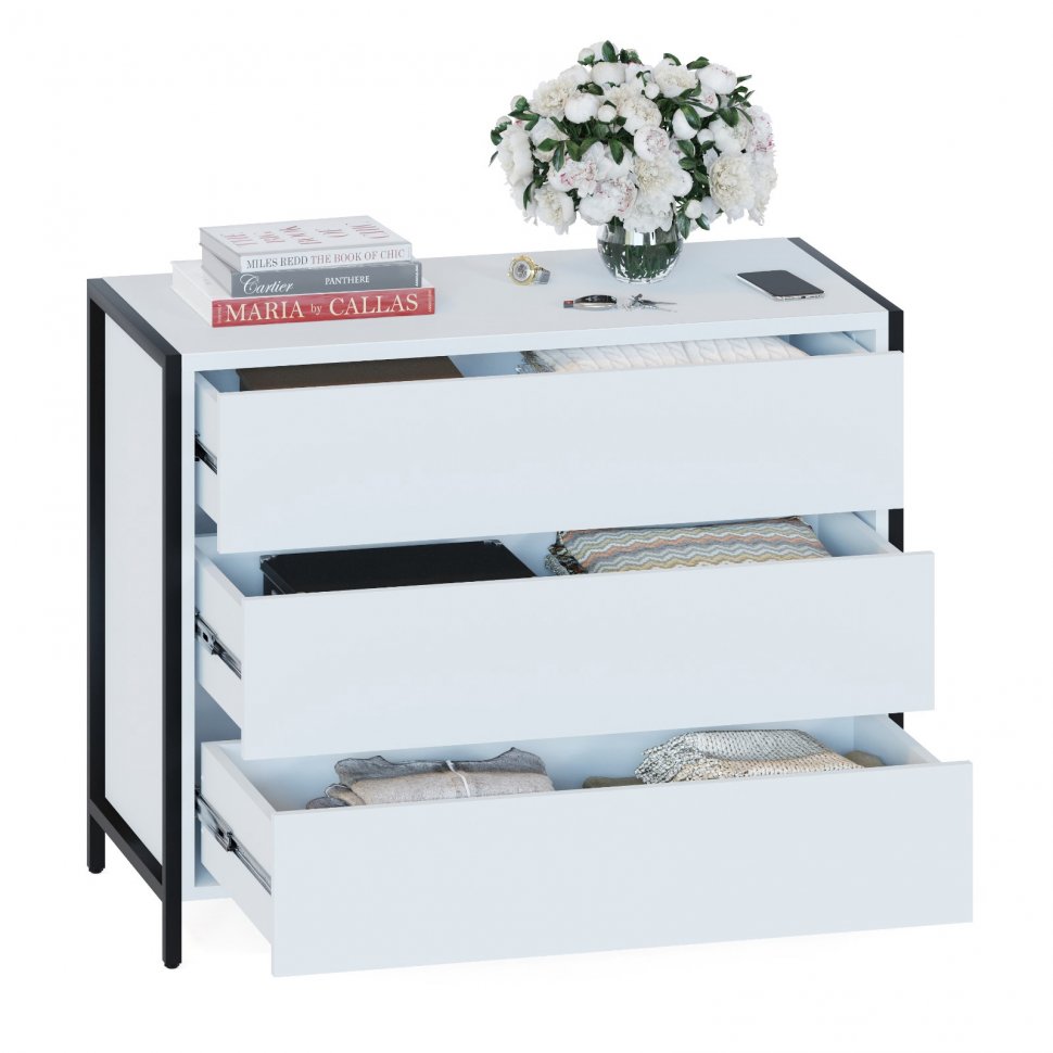 Комод Т-401 Белый