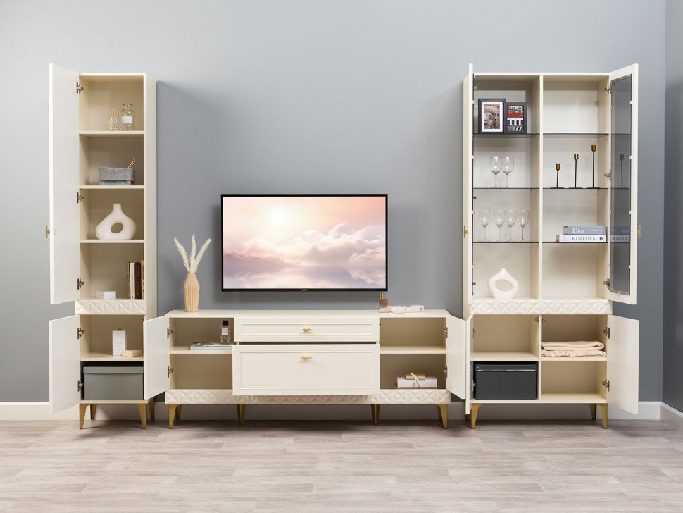 Гостиная Марион-2 Слоновая кость