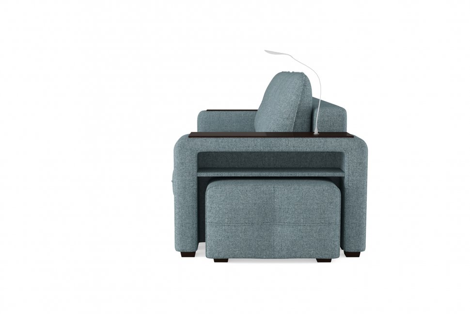 Диван Smart 4 пуф справа Б3-3Т-Б4 СК Рогожка Sherlock 975