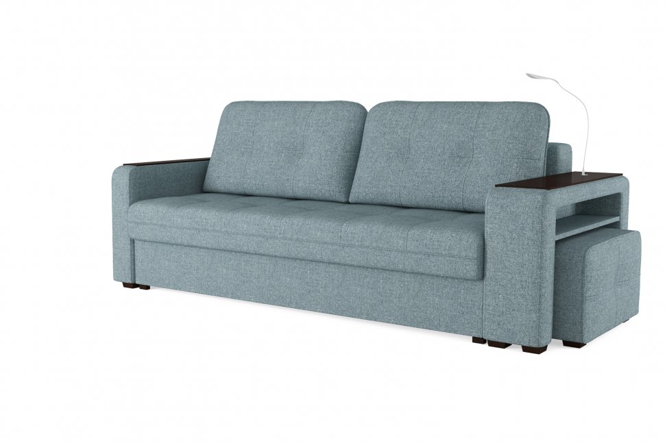 Диван Smart 4 пуф справа Б3-3Т-Б4 СК Рогожка Sherlock 975