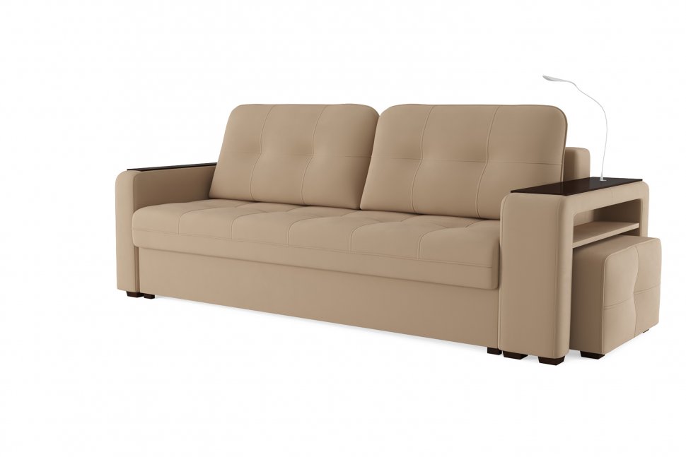 Диван Smart 4 пуф справа Б3-3Т-Б4 СК Велюр Velutto 05