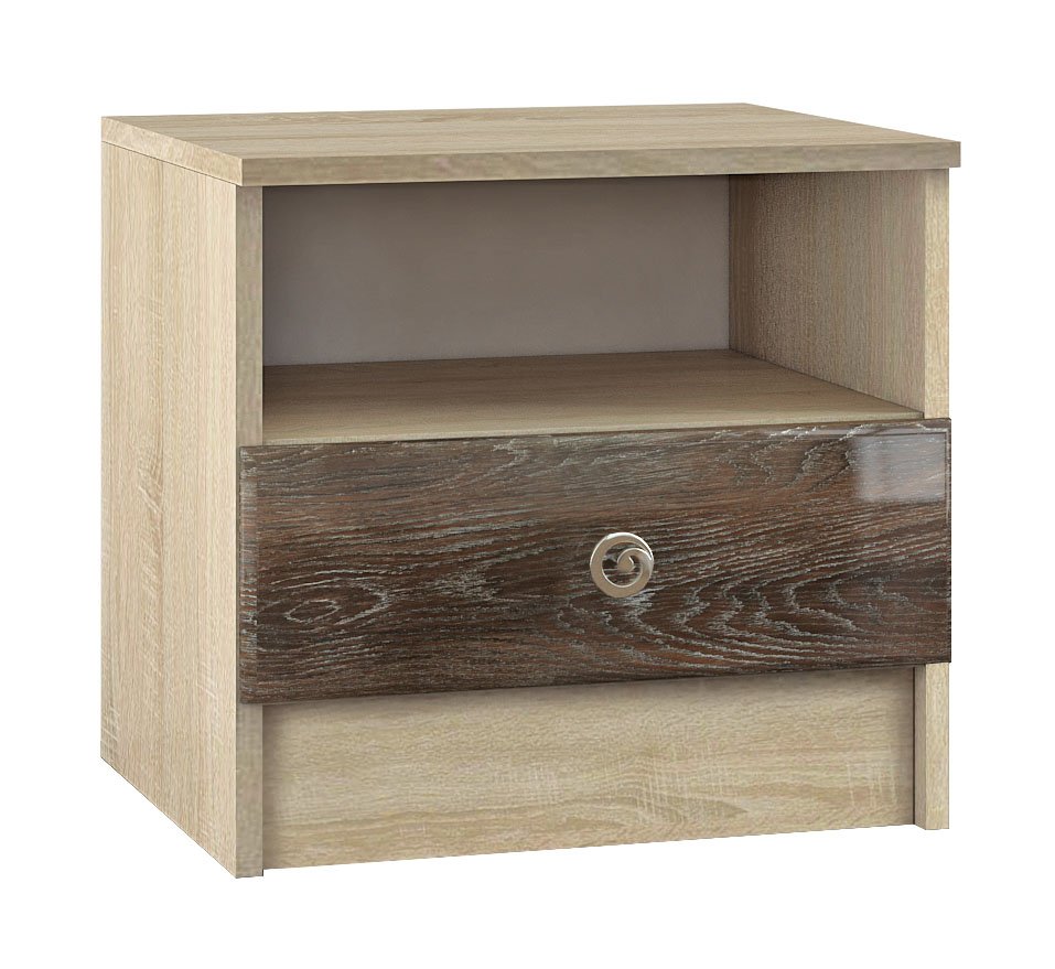 Мебель для cпальни Мадлен ТЭКС Вариант 2 (Дуб Шале серебро)