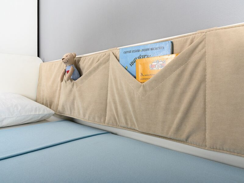 Эйп кровать 11.40 Белый/Дуб белый