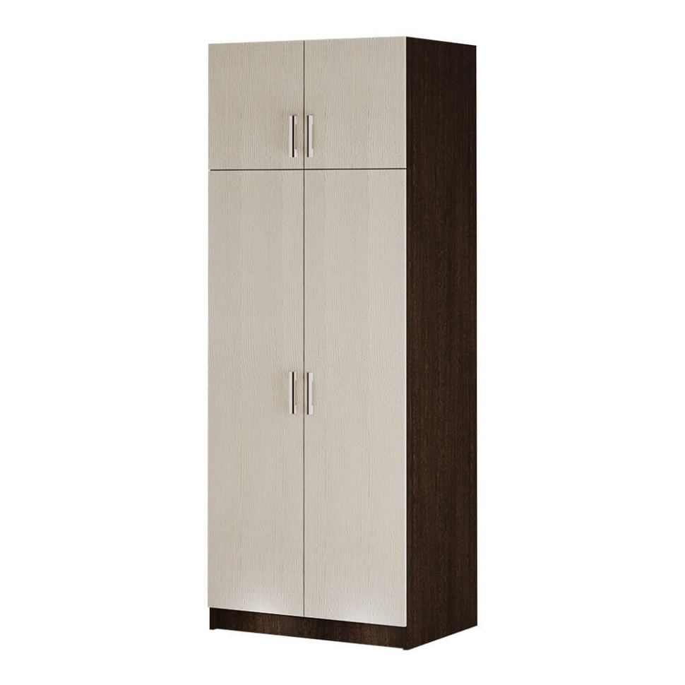 Шкаф двухдверный с антесолью БТС (Венге/Лоредо)