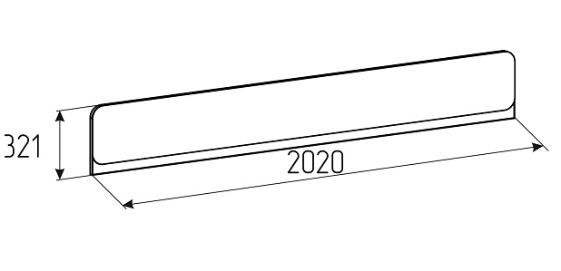 Спинка для кровати Лойс 97 (Глазов)