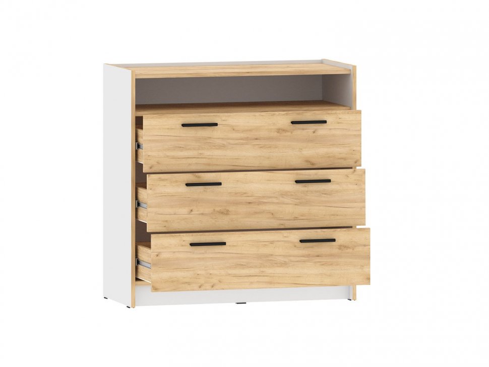 Спальня Оттавия 6 Белый / Дуб золотой