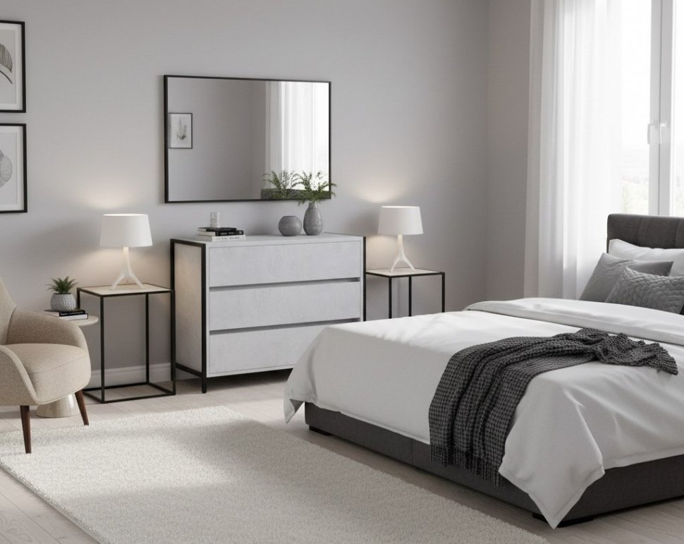 Комод Т-401 Бетон