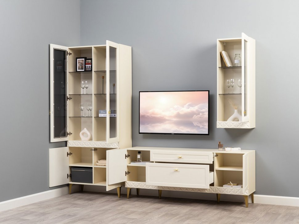 Гостиная Марион-3 Слоновая кость