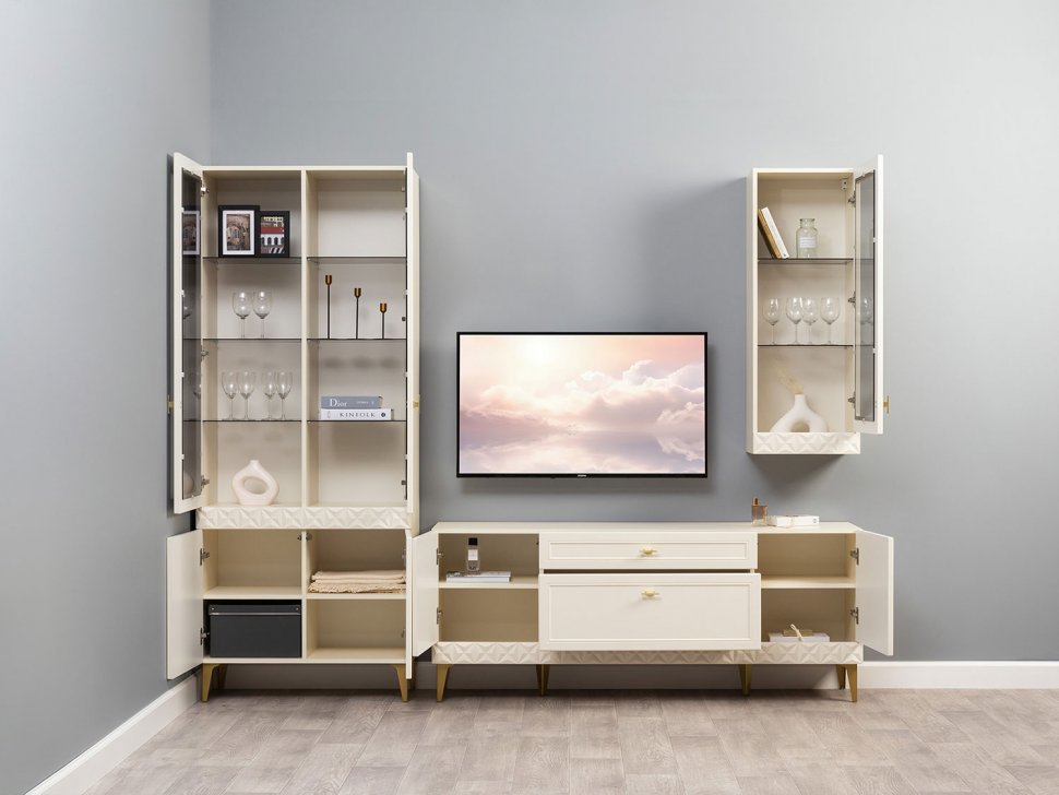 Гостиная Марион-3 Слоновая кость