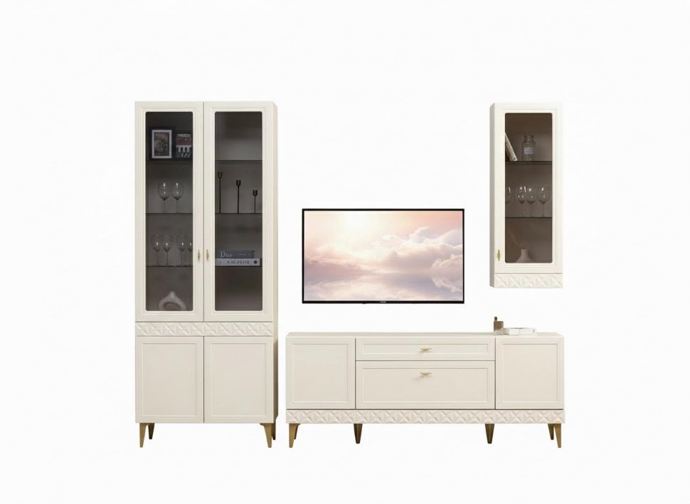 Гостиная Марион-3 Слоновая кость