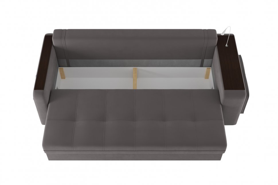 Диван Smart 4 пуф справа Б3-3Т-Б4 СК Велюр Velutto 19