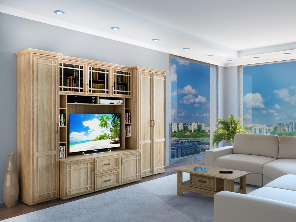 Шкаф 2-створчатый (440) Бруно Мебель Маркет