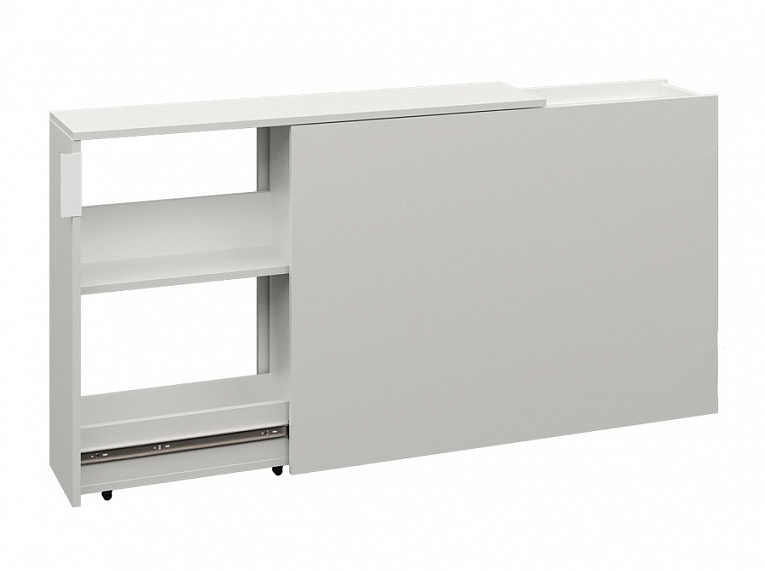 Марвэл Тумба выкатная 16.159 Белый шагрень