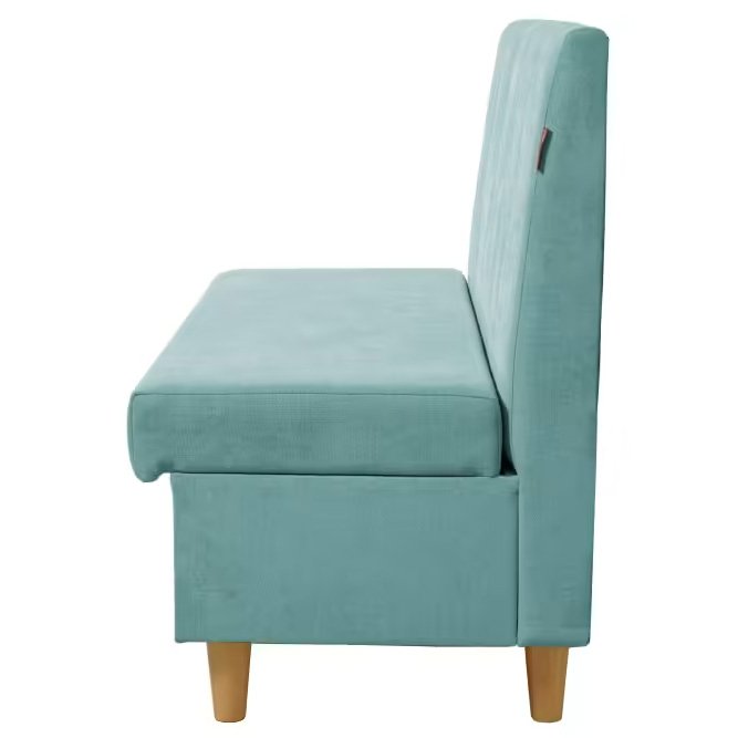 Диван с ящиком Леа (Комфорт-S) Голубой