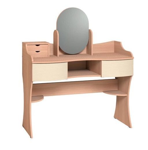 Стол туалетный Глазов-мебель АМЕЛИ 15 (Дуб Отбеленный)