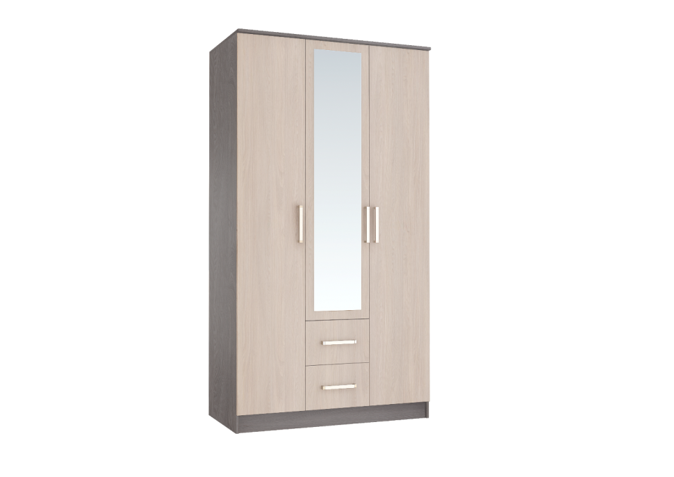 Спальня Фиеста БТС (Ясень Шимо) Комплект 1