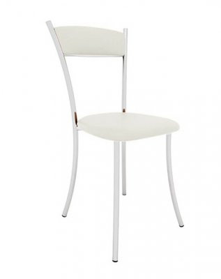 Стул Хром с мягкой спинкой (Серебро) ФОРТ